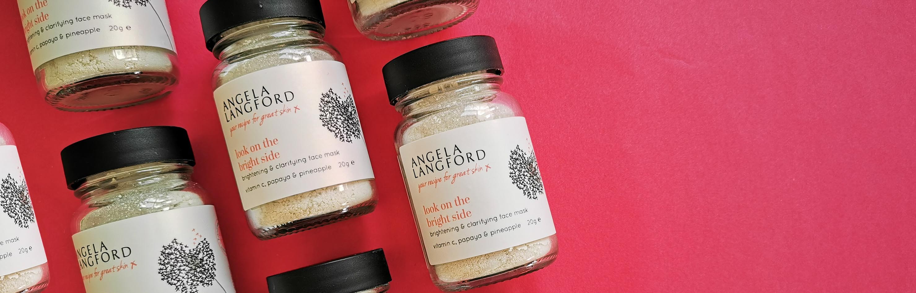 look on the bright side face mask by Angela Langford Skincare